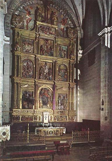 JORDAN, Esteban Main Altar c France oil painting art